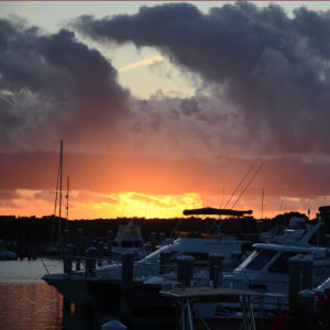 Crosby Boat Yard Sunset